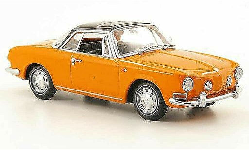 Volkswagen Karmann Ghia Typ 34 1/43 Minichamps Ghia Coupe (tipo ) naranja/negro 1961 coche miniatura