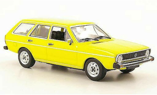 Volkswagen Passat B1 1/43 Minichamps I Variant (tipo 33) amarillo 1974 coche miniatura