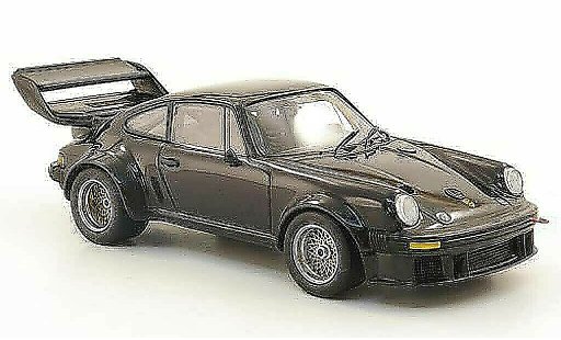Porsche 934 Big Wing 1/43 Kyosho 5 negro grosser Heckspoiler coche miniatura