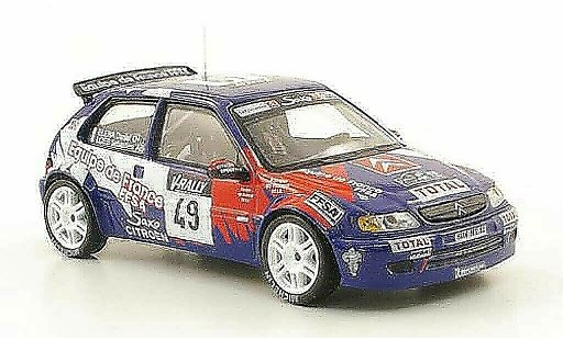 Citroen Saxo Kit Car 1999 1/43 Hachette No.49 Total Tour de Corse coche miniatura