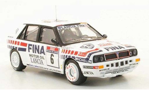 Lancia Delta HF Integrale 1/43 Hachette 16V No.6 FINA Tour de Corse 1990 coche miniatura