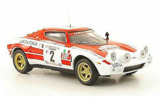 Lancia Stratos Rallye 1/43 Hachette Rally No.2 -Italia Tour de Corse 1974 coche miniatura