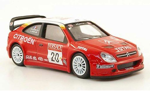Citroen Xsara WRC 2001 1/43 Hachette No.20 Total Rally San Remo coche miniatura