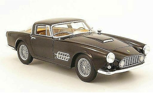 Ferrari 410 Coupe 1/18 Hot Wheels superamerica negro coche miniatura