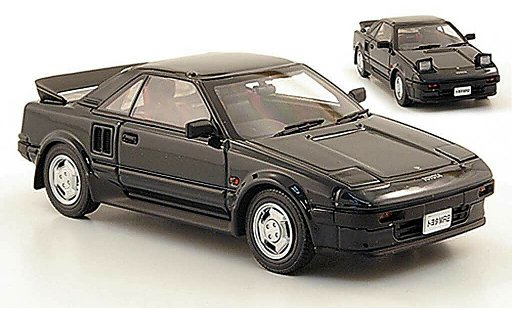 Toyota MR2 AW11 1/43 Ebbro 2 verde 1984 coche miniatura