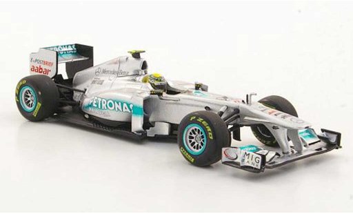 Mercedes F1 2011 1/43 Minichamps GP MGP W02 No.8 N.Rosberg Petronas -Saison coche miniatura