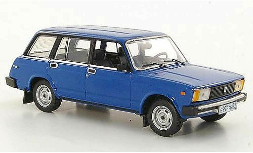 Lada Vaz Base 1/43 IST Models 2104 azul 1989 coche miniatura