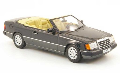 Mercedes 300 Coupe 1/43 Minichamps Descapotable (A124) azul/gris coche miniatura