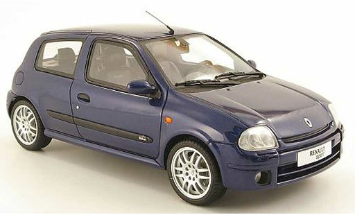Renault Clio 2 RS 1/18 Ottomobile phase 1 azul coche miniatura