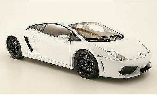 Lamborghini Gallardo LP560-4 LP560-4 1/18 Norev blancogris 2009 coche miniatura
