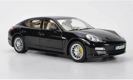 Porsche Panamera S 1/18 Norev negro 2009 coche miniatura