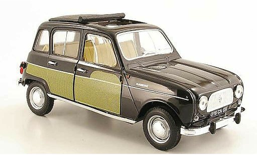 Renault 4 Parisienne 1/18 Norev negro/amarillo 1963 coche miniatura