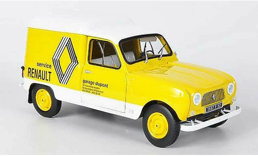 Renault 4 F4 1/18 Norev F Service 1972 coche miniatura