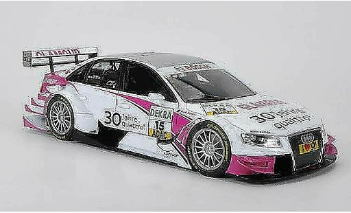 Audi A4 dtm 1/18 Norev No.15 Sport Team Rosberg K.Legge Saison 2010 coche miniatura