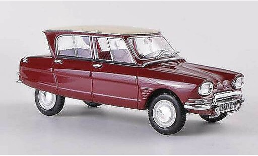Citroen Ami 6 Berline 1/43 Norev rojo/blanco 1961 coche miniatura