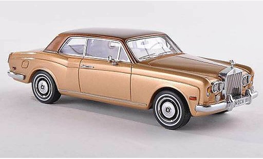 Rolls Royce Corniche FHC 1/43 Neo dore/brun LHD limitee edition 300 piece 1971 coche miniatura