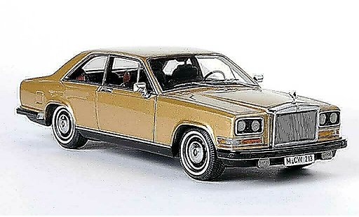 Rolls Royce Camargue Base 1/43 Neo gold LHD 1975 coche miniatura