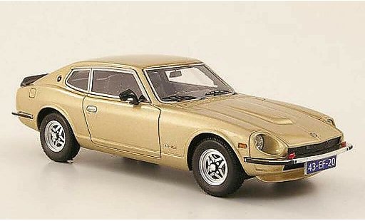 Datsun 260Z 2+2 1/43 Neo gold 1975 coche miniatura