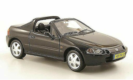 Honda CRX del Sol 1/43 Neo negro 1992 coche miniatura