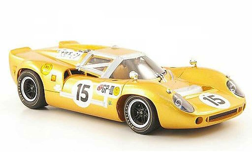 Lola T70 1966 1/43 Ebbro MK2 No.15 GP Japan coche miniatura