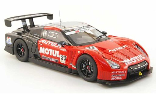 Nissan Skyline R35 1/43 Ebbro GT-R No.23 Motul Autech Test Okayama 2011 coche miniatura