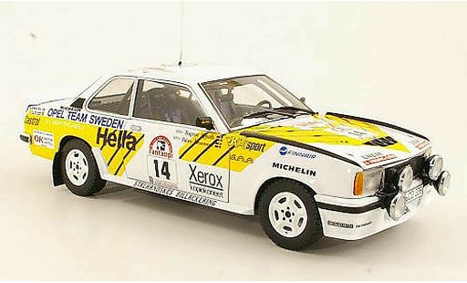 Opel Ascona 400 1/18 Sun Star No.14 Team Suecia Rally Finnland 1980 B.Johansson/R.Spjuth coche miniatura