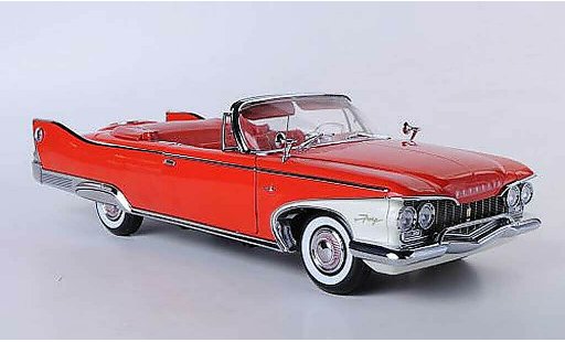 Plymouth Fury Convertible 1/18 Sun Star rojo 1960 coche miniatura