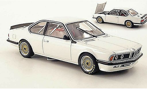 Bmw 635 CSi 1/43 Autoart Plain Body Version blanco coche miniatura