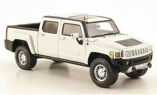 Hummer H3 H3T 1/43 Luxury Collectibles T blanco 2008 coche miniatura