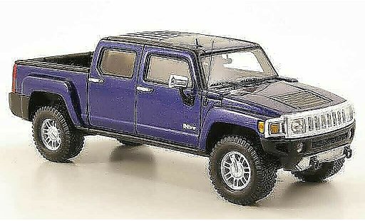 Hummer H3 H3T 1/43 Luxury Collectibles T azul 2008 coche miniatura