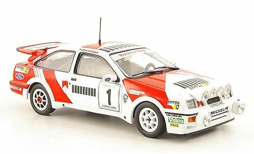 Ford Sierra Cosworth RS 1/43 Hachette No.1 Rally Cajalicante 1988 coche miniatura