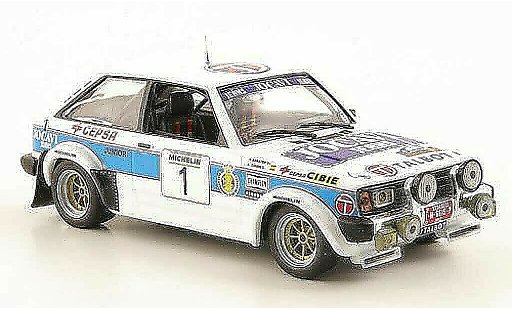 Sunbeam Lotus 1982 Base 1/43 Hachette Talbot Lotus No.1 Jocavi Jeans Rally Principle de Asturias 1982 coche miniatura