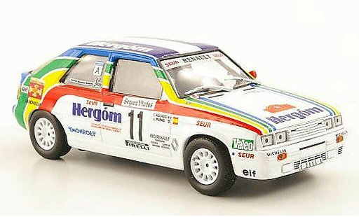Renault 11 Turbo 1/43 Hachette No. Hergom Rally Catalunya 1987 coche miniatura