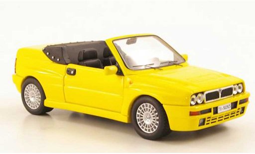 Lancia Delta HF Integrale Cabriolet 1/43 Premium X Descapotable amarillo 1992 coche miniatura