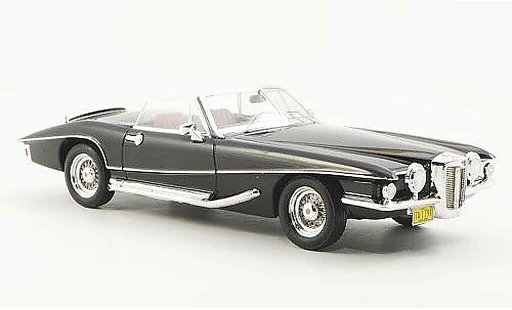 Stutz Blackhawk Convertible 1/43 Premium X negro 1971 coche miniatura