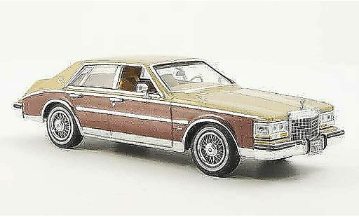 Cadillac Seville Elegante 1/43 Premium X 1980 beige/marron coche miniatura