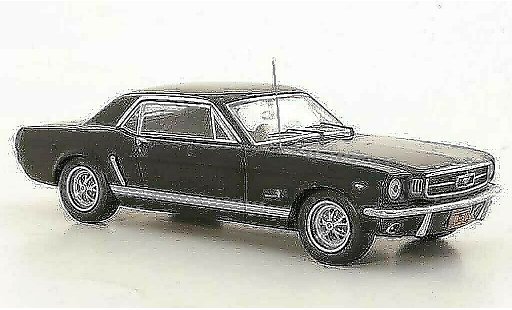 Ford Mustang Hardtop 1/43 Premium X negro coche miniatura