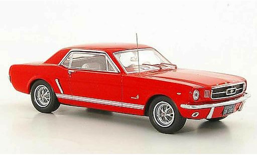 Ford Mustang Hardtop 1/43 Premium X rojo coche miniatura