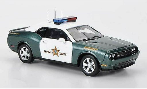 Dodge Challenger 2009 1/43 Premium X R/T Broward County Sheriff Polic&iacute;a (USA) coche miniatura