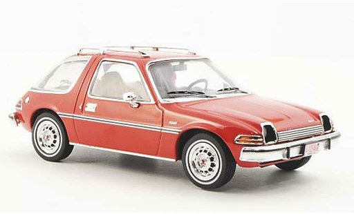AMC Pacer berline 1/43 Premium X rojo 1975 coche miniatura