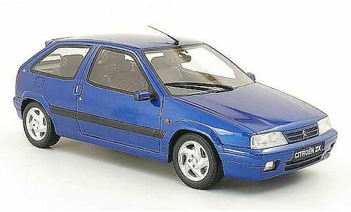 Citroen ZX 16V 1/18 Ottomobile azul coche miniatura