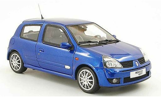 Renault Clio 2 RS 1/18 Ottomobile jean ragnotti azul coche miniatura