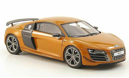 Audi R8 gt 1/43 Look Smart naranja coche miniatura