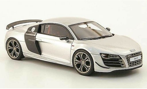 Audi R8 gt 1/43 Look Smart gris coche miniatura