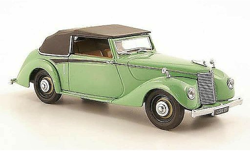 Armstrong Siddeley Hurricane drophead coupe 1/43 Oxford verde cerrado coche miniatura