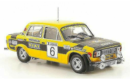Seat 124 1800 1/43 Hachette No.6 Rally RACE 1977 coche miniatura