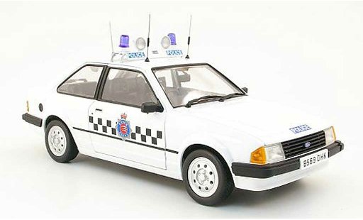 Ford Escort MK3 1/18 Model Icons mkiii 1.1l section car essex police 1987 coche miniatura