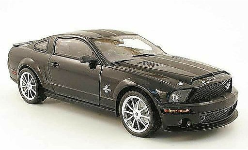 Shelby GT 500 2008 1/18 Shelby Collectibles super kr negro coche miniatura