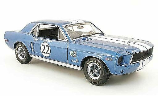 Ford Mustang Trans Am 1/18 Greenlight t/a no.22 bill maier coche miniatura