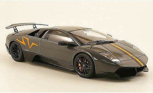 Lamborghini Murcielago LP640 1/18 Autoart SV gris 2006 coche miniatura